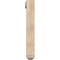 Ekena Millwork Westlake Arts and Crafts Smooth Bracket w/ Offset Brace, Douglas Fir, 5 1/2"W x 34"D x 40"H BKT0604X34X40WTL03SDF - alternate 2